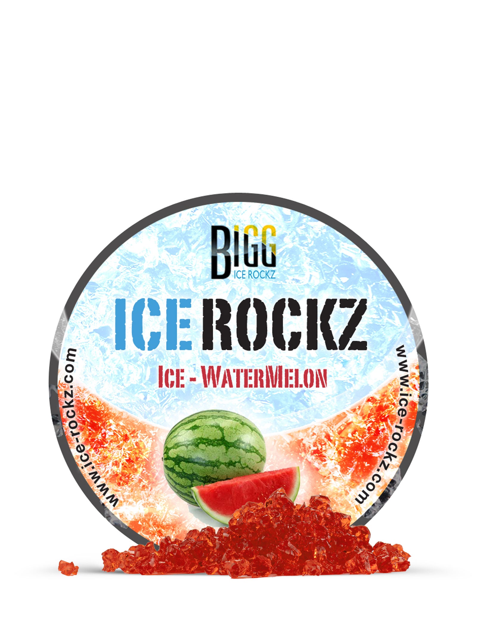 Watermelon Flavour BIGG Ice Rockz Tobacco Free Shisha Hookah