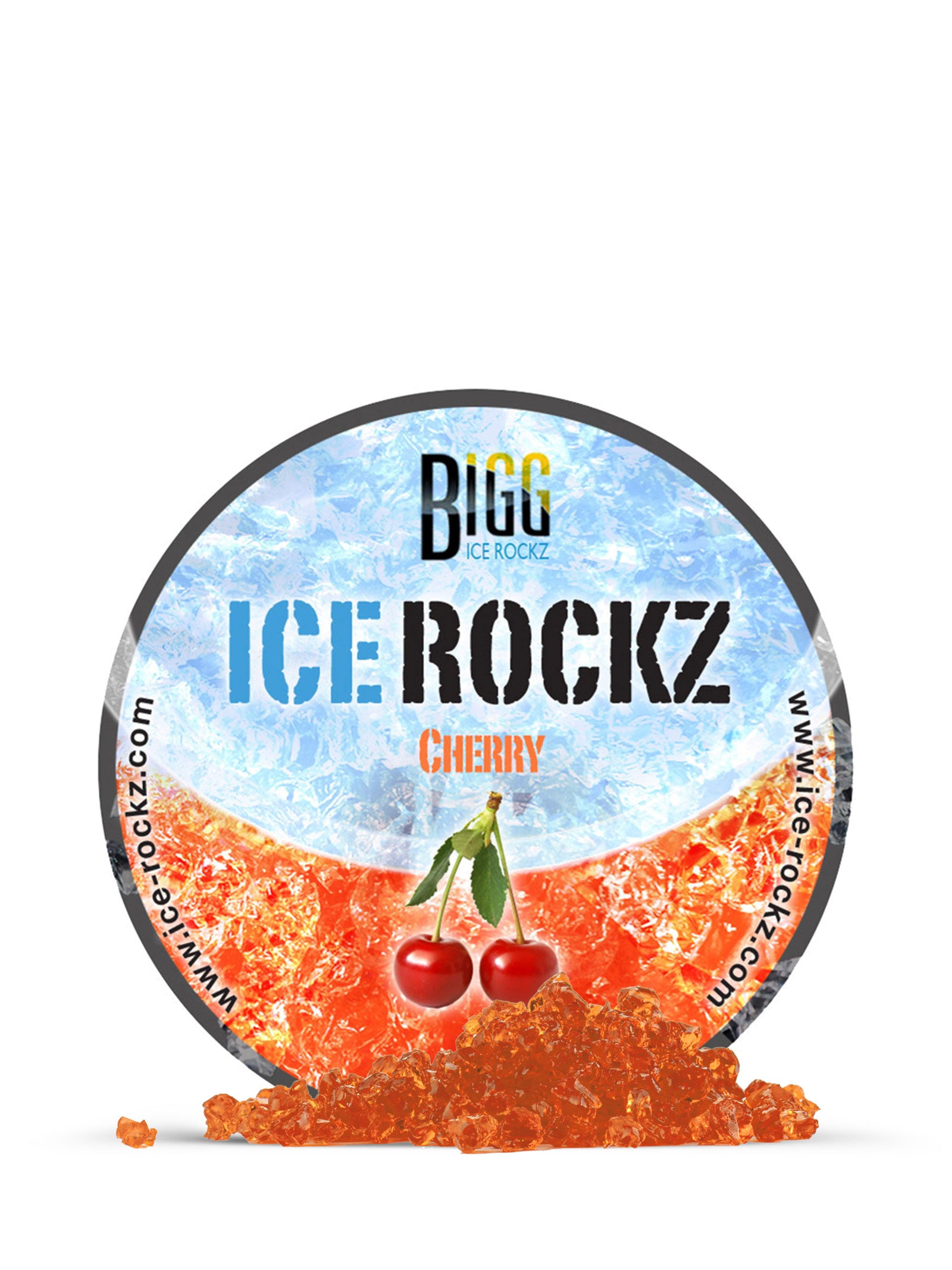Cherry Flavour BIGG Ice Rockz Tobacco Free Shisha & Hookah 120g