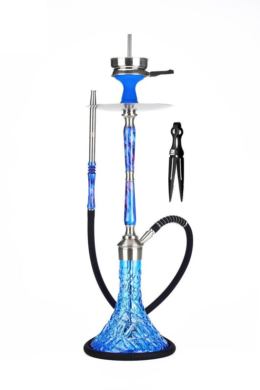 MG Mantis Blue Shisha Pipe - The Shisha Shop