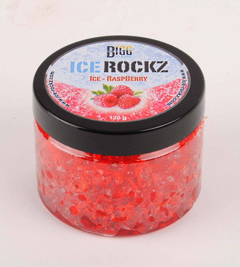 Raspberry Flavour BIGG Ice Rockz Tobacco Free Shisha & Hookah 120g
